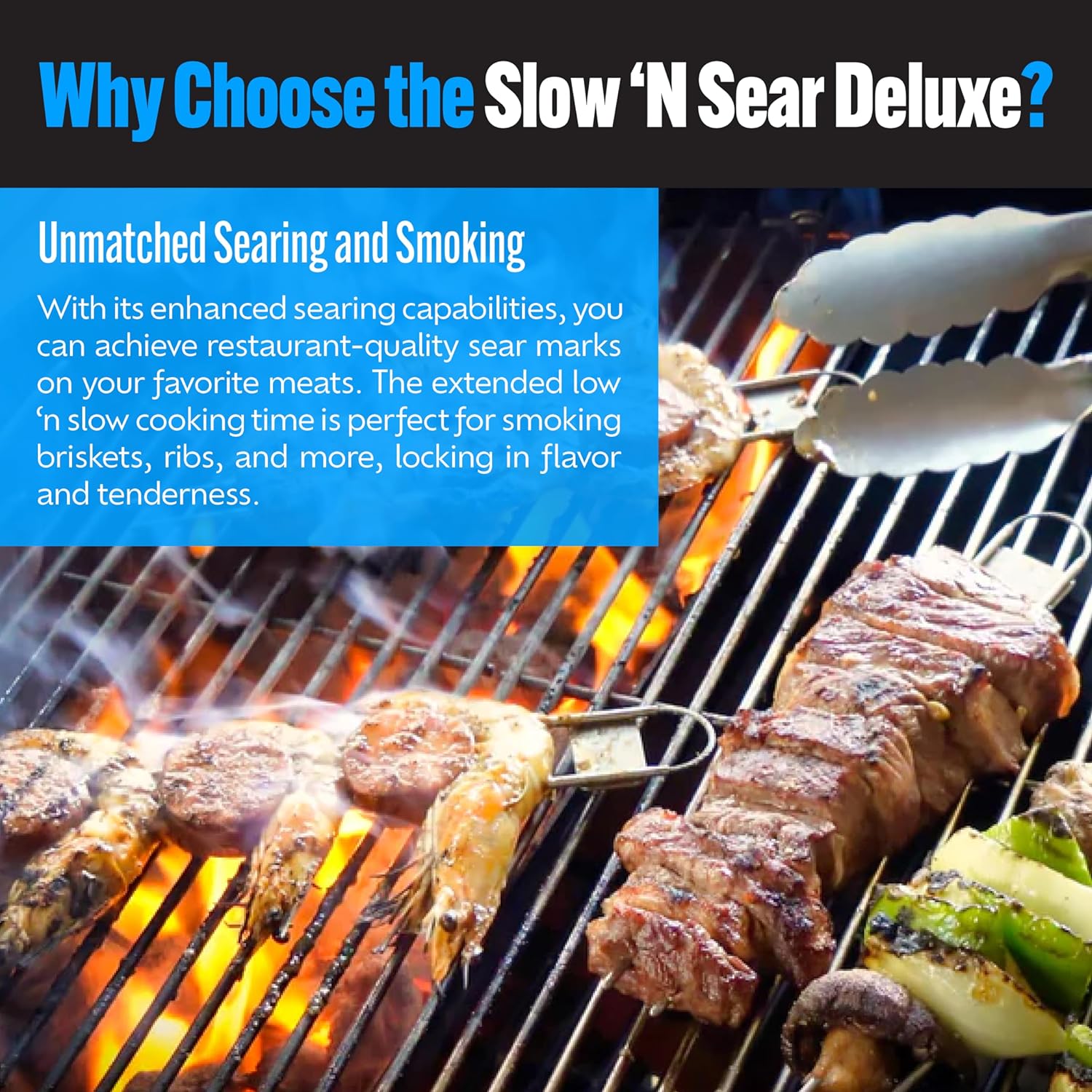 Slow 'N Sear® Deluxe