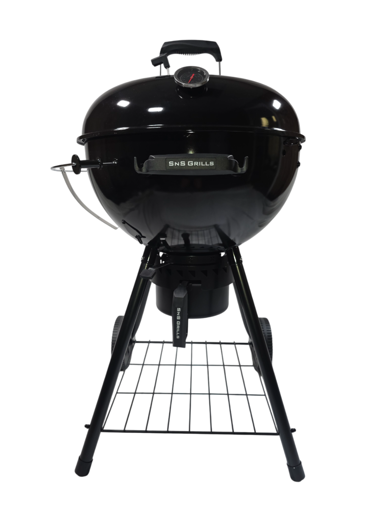 Langsame 'N Sear® Schwarz Edition 22' Holzkohle Kettle Grill - Begrenztes Angebot