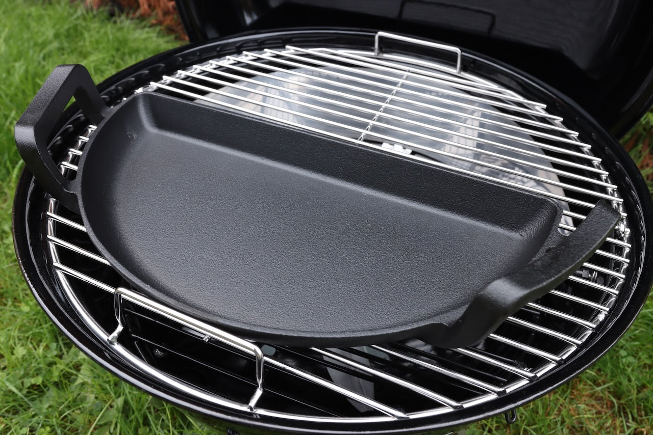 Drip 'N Griddle Pan - 18' Gusseisen