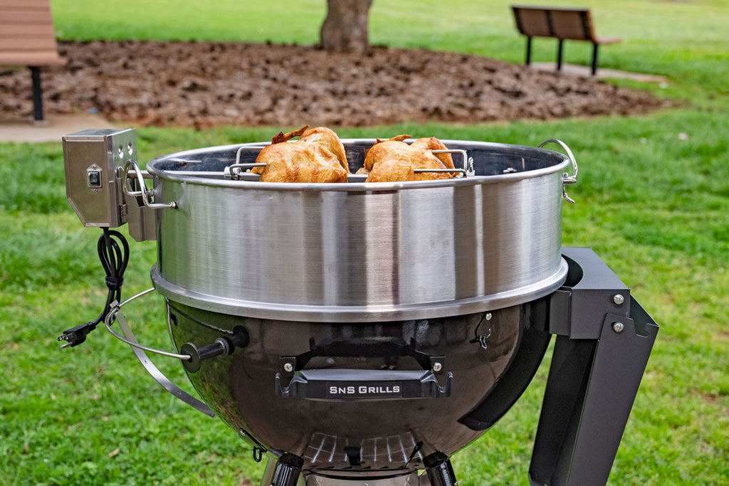 Langsames 'N Sear® Kettle Ring Rotisserie Kit
