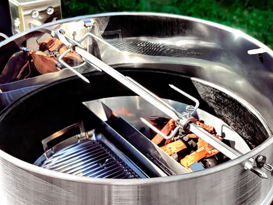 Langsames 'N Sear® Kettle Ring Rotisserie Kit