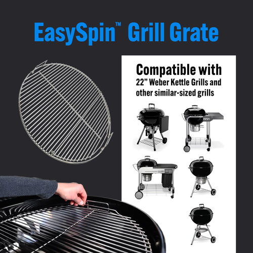 EasySpinTM Grillgitter - 22'
